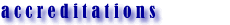 accreditations